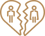 Divorce law icon